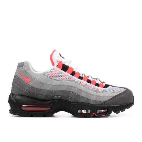 【 NIKE AIR MAX 95 OG 'SOLAR RED' / WHITE SOLAR RED GRANITE DUST 】 マックス 白色 ホワイト 赤 レッド エアマックス スニーカー メンズ ナイキ
