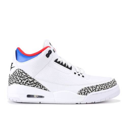 【 AIR JORDAN JORDAN 3 RETRO 'SEOUL' / WHITE SOAR ATOM RED 】 ナイキ 白色 ホワイト 赤 レッド エアジョーダン スニーカー メンズ｜スニケス 226,260円