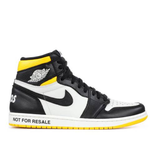 【 AIR JORDAN JORDAN 1 RETRO HIGH OG NRG NOT FOR RESALE / SAIL BLACK VARSITY MAIZE 】 ナイキ ハイ 黒色 ブラック エアジョーダン スニーカー メンズ