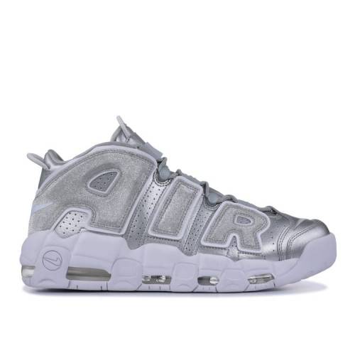 【 NIKE WMNS AIR MORE UPTEMPO 'LOUD AND CLEAR' / METALLIC SILVER 】 アップテンポ 銀色 シルバー エアモアアップテンポ モアテン スニーカー レディース ナイキ｜スニケス