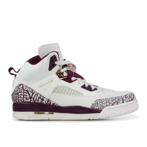 【 AIR JORDAN JORDAN SPIZIKE GS 'BORDEAUX' / SAIL BORDEAUX METALLIC RED 】 ナイキ 赤 レッド エアジョーダン ジュニア キッズ ベビー マタニティ スニーカー|スニケス