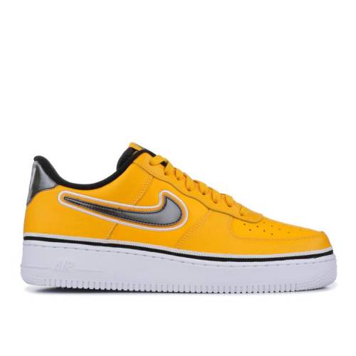 【 NIKE NBA X AIR FORCE 1 LOW LAKERS / UNIVERSITY GOLD BLACK WHITE 】 ゴールド 黒色 ブラック 白色 ホワイト エアフォース スニーカー メンズ ナイキ