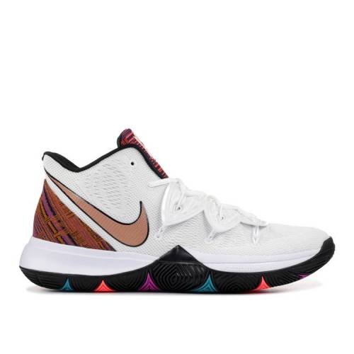 【 NIKE KYRIE 5 \u0027BLACK HISTORY MONTH\u0027 / WHITE MTLC RED BRONZE BLANC 】 カイリー 白いこと 白いこと 赤 赤いこと 銅 ブロンズ 空白文字 スニーカー メンズ ナイキ
