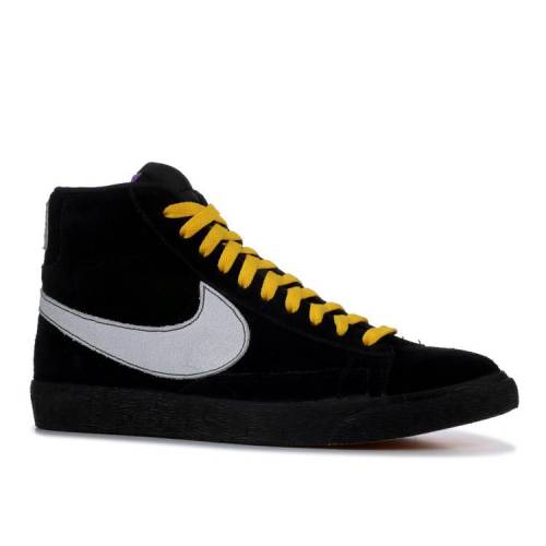 ナイキ Nike ブレイザー ミッド 黒 墨ぞめ Ny La スニーカー メンズ Nike Blazer Mid Vs Black Whiteblack Odeftg Com