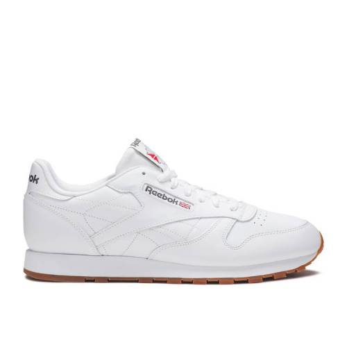 カジュアル リーボック スニーカー Reebok リーボック 靴 クラシック ファッションブランド White 白色 ファッション White ホワイト レザー スニーカー メンズ Reebok Classic Leather White