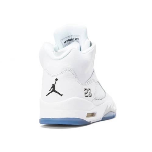 エアジョーダン Air Jordan エア 白色 ホワイト エアジョーダン Metallic White スニーカー メンズ Air 5 Retro 15 White Metallic Silverblack Av Drop Com