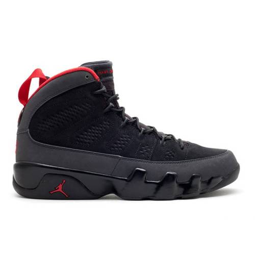 【 AIR JORDAN JORDAN 9 RETRO 'CHARCOAL' 2010 / BLACK VARSITY RED DARK CHARCOAL 】 ナイキ 黒色 ブラック 赤 レッド チャコール エアジョーダン スニーカー メンズ