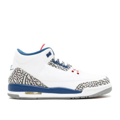 【 AIR JORDAN JORDAN 3 RETRO OG BG 'TRUE BLUE' 2016 / WHITE FIRE RED TRUE BLUE 】 ナイキ 白色 ホワイト ファイア 赤 レッド 青色 ブルー エアジョーダン ジュニア キッズ ベビー マタニティ スニーカー|スニケス