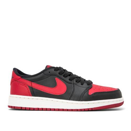 スニーカー 特別セーフ レッド 赤 ブラック 黒色 エア Jordan Air エアジョーダン エアジョーダン Sailvarsity Black Gs Og Low Retro 1 Red Air キッズ ジュニア Bred Www Dyes Co Il
