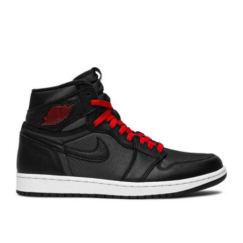 【 AIR JORDAN JORDAN 1 RETRO HIGH OG 'BLACK GYM RED' / BLACK METALLIC SILVER GYM RED 】 ナイキ ハイ 黒色 ブラック 銀色 シルバー 赤 レッド エアジョーダン スニーカー メンズ|スニケス