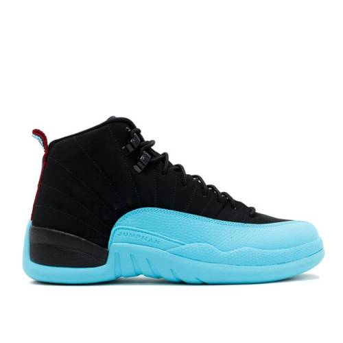 【 AIR JORDAN JORDAN 12 RETRO 'GAMMA BLUE' / BLACK GYM RED GAMMA BLUE 】 ナイキ 黒色 ブラック 赤 レッド 青色 ブルー エアジョーダン スニーカー メンズ