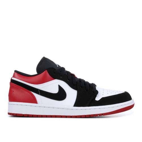 【 AIR JORDAN JORDAN 1 LOW 'BLACK TOE' / WHITE BLACK GYM RED 】 ナイキ 白色 ホワイト 黒色 ブラック 赤 レッド エアジョーダン スニーカー メンズ 59,290円