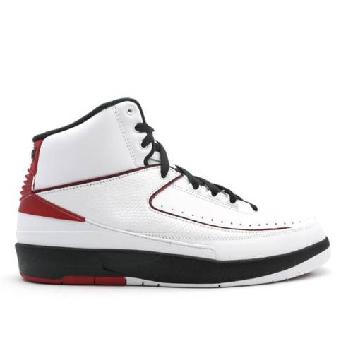 【 AIR JORDAN JORDAN 2 RETRO QF 'VARSITY RED' 2010 / WHITE BLACK VARSITY RED 】 ナイキ 白色 ホワイト 黒色 ブラック 赤 レッド エアジョーダン スニーカー メンズ