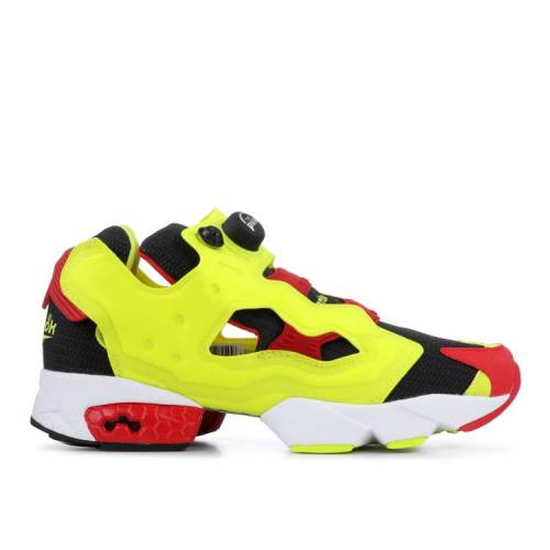 【 REEBOK INSTAPUMP FURY PROTOTYPE 'CITRON' / CITRON BLACK RED 】 リーボック 黒色 ブラック 赤 レッド インスタポンプフューリー スニーカー メンズ