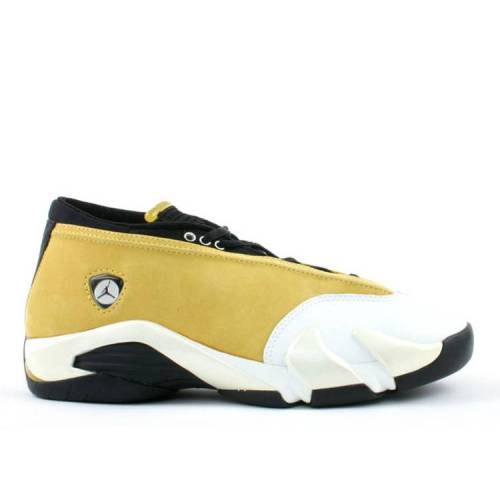 【 AIR JORDAN JORDAN 14 OG LOW 'GINGER' / LIGHT GINGER BLACK WHITE 】 ナイキ 黒色 ブラック 白色 ホワイト エアジョーダン スニーカー メンズ｜スニケス