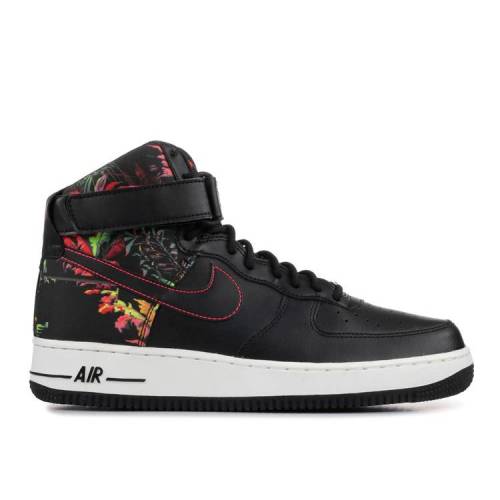 【 NIKE AIR FORCE 1 '07 HIGH 'BLACK FLORAL' / BLACK MULTI COLOR 】 ハイ 黒色 ブラック エアフォース スニーカー メンズ ナイキ 75,900円