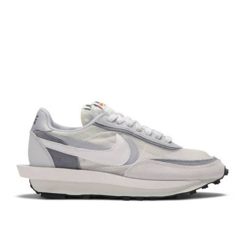 【 NIKE SACAI X LDWAFFLE 'SUMMIT WHITE' / SUMMIT WHITE WHITE WOLF GREY 】 白色 ホワイト 灰色 グレー スニーカー メンズ ナイキ