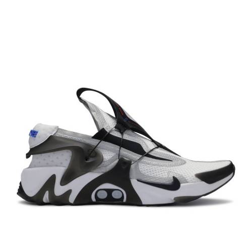 ナイキ Nike アダプト ハラチ 白妙 白 墨染め 黒奴 White Black スニーカー メンズ Huarache Nike Adapt White Black Marchesoni Com Br
