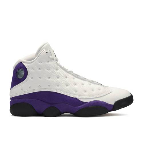 【 AIR JORDAN JORDAN 13 RETRO 'LAKERS' / WHITE BLACK COURT PURPLE 】 ナイキ サーティーン 白色 ホワイト 黒色 ブラック コート 紫 パープル エアジョーダン スニーカー メンズ|スニケス