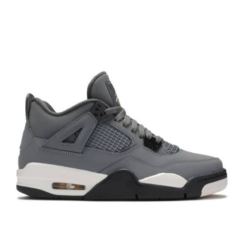【 AIR JORDAN JORDAN 4 RETRO GS 'COOL GREY' 2019 / COOL GREY CHROME DARK CHARCOAL 】 ナイキ クール 灰色 グレー チャコール エアジョーダン ジュニア キッズ ベビー マタニティ スニーカー|スニケス