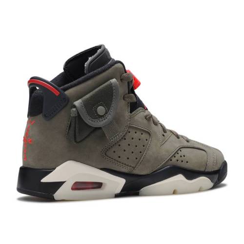 エアジョーダン Air Jordan エア オリーブ 黒色 ブラック 赤 レッド エアジョーダン トラヴィススコット Olive ジュニア キッズ Air Red X 6 Retro Gs Medium Olive Black Sail Univeristy Highsoftsistemas Com Br