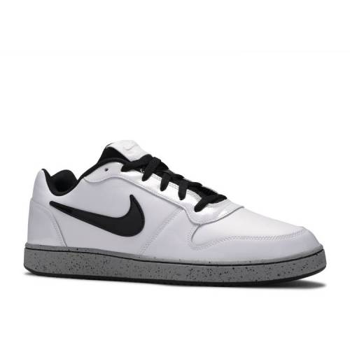 楽天市場 ナイキ Nike 白色 ホワイト 黒色 ブラック 灰色 グレー White Cement スニーカー メンズ Nike Ebernon Low White Black Grey スニケス