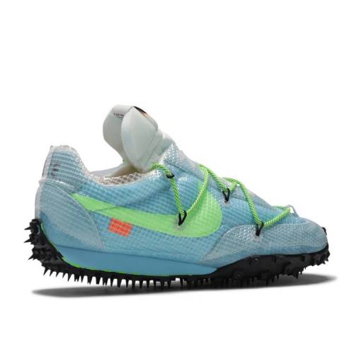 ナイキ Nike オフホワイト ワッフル スカイ 黒色 ブラック 緑 グリーン Vivid Sky スニーカー レディース Green Nike Offwhite X Wmns Waffle Racer Vivid Sky Black Electric Allseasonparks De