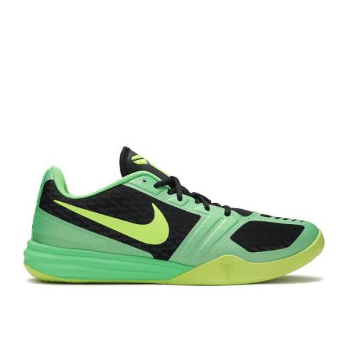 ナイキ Nike 黒 ネグロ 濃緑 新緑の色 スニーカー メンズ Green Nike Kb Mentality Black Voltpoison Odeftg Com