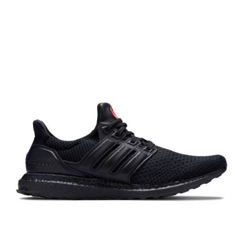 【 ADIDAS ULTRABOOST 1.0 CLIMA 'MANCHESTER ROSE' / CORE BLACK CORE BLACK SOLAR RED 】 アディダス クライマ コア 黒色 ブラック 赤 レッド スニーカー メンズ