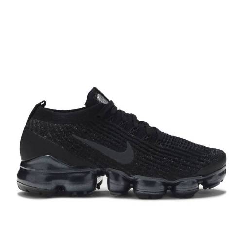 【 NIKE WMNS AIR VAPORMAX FLYKNIT 3 'TRIPLE BLACK' / BLACK BLACK AMTHRACITE 】 フライニット 黒色 ブラック エアヴェイパーマックス スニーカー レディース ナイキ