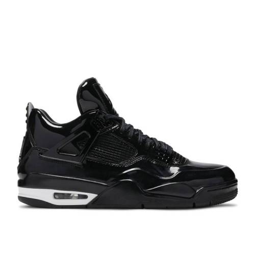 【 AIR JORDAN JORDAN 4 RETRO '11LAB4 - BLACK' / BLACK WHITE 】 ナイキ 黒色 ブラック 白色 ホワイト エアジョーダン スニーカー メンズ｜スニケス