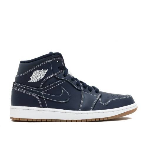 【 AIR JORDAN JORDAN 1 RETRO MID 'RE2PECT' / OBSIDIAN WHITE GUM LIGHT BROWN 】 ナイキ ミッド 白色 ホワイト 茶色 ブラウン エアジョーダン スニーカー メンズ|スニケス