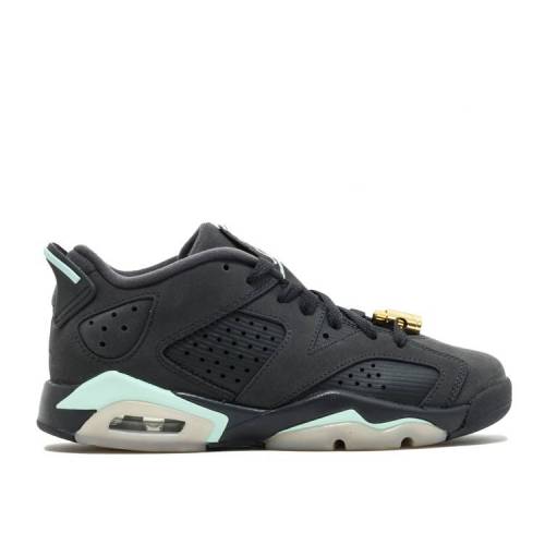 【 AIR JORDAN JORDAN 6 RETRO LOW GS 'MINT FOAM' / ANTHRACITE MINT FOAM METALLIC 】 ナイキ エアジョーダン ジュニア キッズ ベビー マタニティ スニーカー|スニケス
