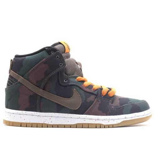 【 NIKE DUNK HIGH PREMIUM SB \u0027510\u0027 / BLACK OLIVE KHAKI SUNSET 】 ダンク 御機嫌 割り増し金 エスビー 黒いこと 黒いこと オリーブ カーキ ダンクハイ スニーカー メンズ ナイキ