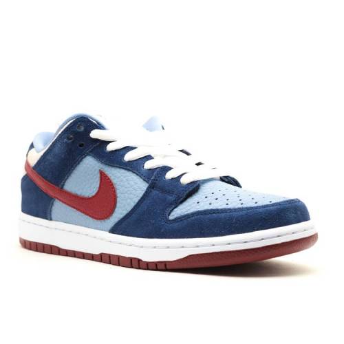 ナイキ Nike ダンク プレミアム エスビー 紺色 ネイビー チーム 青色 ブルー ダンクロー Finally スニーカー メンズ Premium Team Nike Ftc X Sb Midnight Navy Redwork Blue Almarkhiyagallery Com