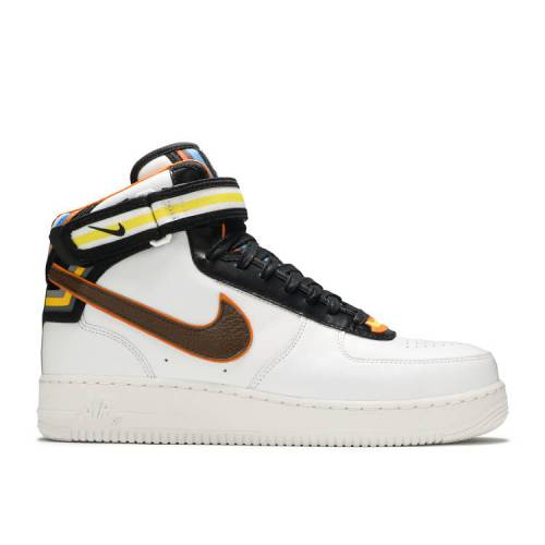 【 NIKE RICCARDO TISCI X AIR FORCE 1 MID SP \u0027WHITE BROWN\u0027 / WHITE BAROQUE BROWN 】 ミッド 白いこと 白いこと 赤銅色 赤銅色 空軍 スニーカー メンズ ナイキ スニーカー-メンズ靴-靴