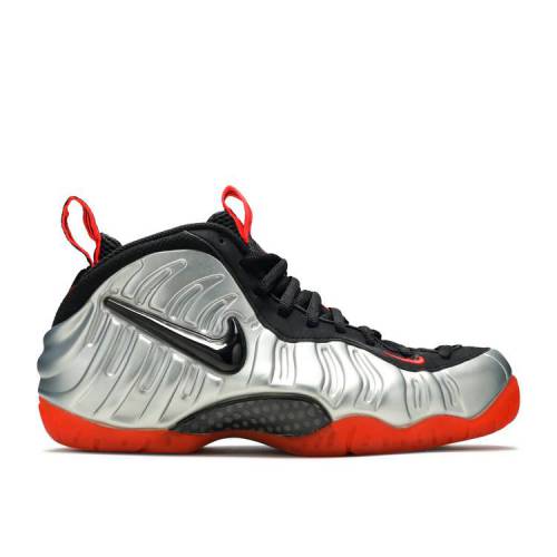 【 NIKE AIR FOAMPOSITE PRO 'CRIMSON' / MTLC PLATINUM BLK BRGHT CRMSN 】 フォームポジット プロ プラチナム エアフォームポジットプロ スニーカー メンズ ナイキ