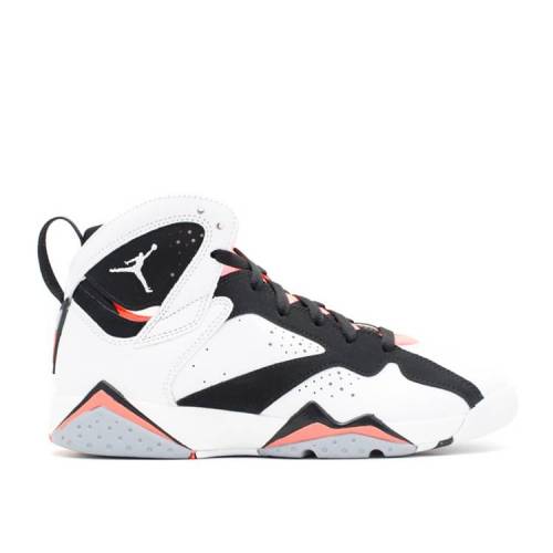 【 AIR JORDAN JORDAN 7 RETRO GG 'HOT LAVA' / WHITE BLACK HOT LAVA WOLF GREY 】 ナイキ 白色 ホワイト 黒色 ブラック 灰色 グレー エアジョーダン ジュニア キッズ ベビー マタニティ スニーカー|スニケス