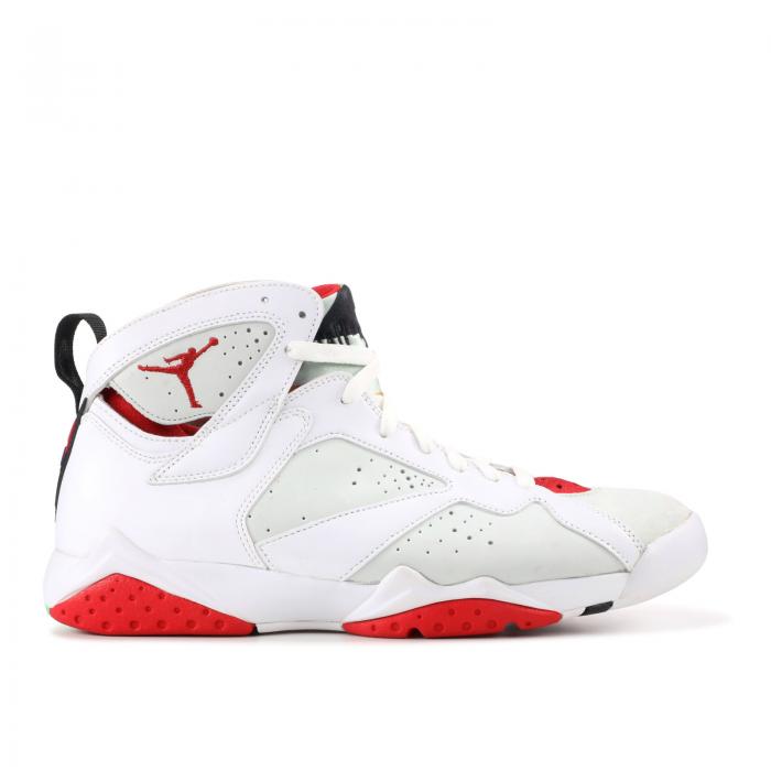 【 AIR JORDAN JORDAN 7 RETRO \u0027HARE\u0027 2015 / WHITE TRUE RED LIGHT SLVR TRMLN 】 ナイキ 白いこと 白いこと 赤 赤いこと エアジョーダン スニーカー メンズ