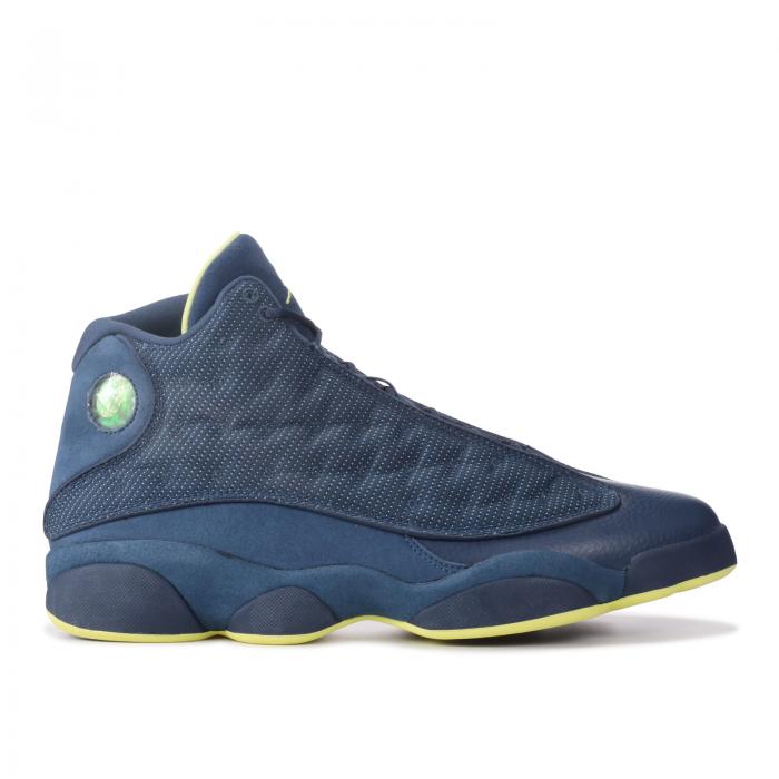 【 AIR JORDAN JORDAN 13 RETRO 'SQUADRON BLUE' / SQUADRON BLUE ELECTRIC YELLOW 】 ナイキ サーティーン 青色 ブルー 黄色 イエロー エアジョーダン スニーカー メンズ|スニケス
