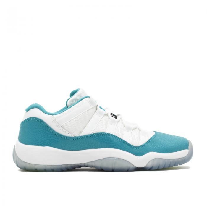 【 AIR JORDAN JORDAN 11 RETRO LOW GS 'AQUA SAFARI' / WHITE TURBO GREEN VOLT ICE BLK 】 ナイキ 白色 ホワイト ターボ 緑 グリーン エアジョーダン ジュニア キッズ ベビー マタニティ スニーカー|スニケス