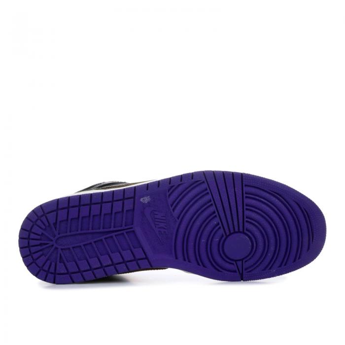 楽天市場 エアジョーダン Air Jordan ミッド 黒色 ブラック 紫 パープル エアジョーダン Bhm スニーカー メンズ Purple 1 Mid Noveau Black Metallic Goldcourt スニケス