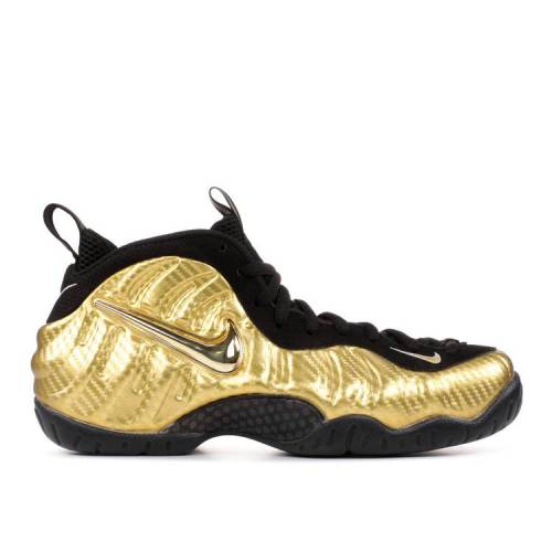 【 NIKE AIR FOAMPOSITE PRO \u0027METALLIC GOLD\u0027 / METALLIC GOLD BLACK BLACK WHITE 】 フォームポジット 労働者階級 ゴールド 黒いこと 黒いこと 白いこと 白いこと エアフォームポジットプロ スニーカー メンズ ナイキ