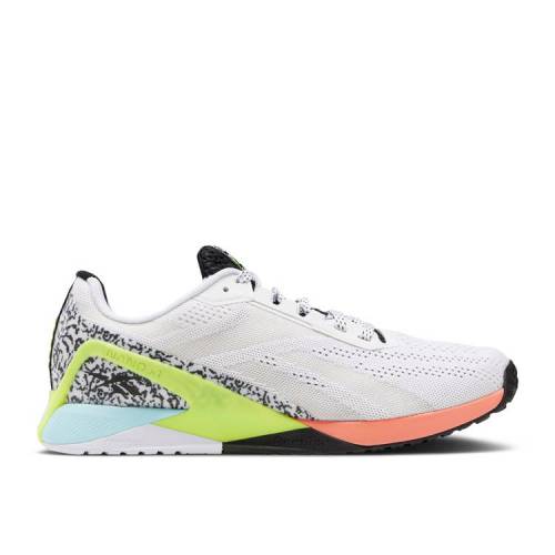 【 REEBOK GOODR X NANO X1 'NOTEBOOK ACCENTS' / FOOTWEAR WHITE CORE BLACK 】 リーボック ナノ 白色 ホワイト コア 黒色 ブラック スニーカー メンズ|スニケス