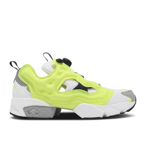 【 REEBOK INSTAPUMP FURY OG OLAR YELLOW / SOLAR YELLOW WHITE COLLEGIATE 】 リーボック 黄色 イエロー 白色 ホワイト インスタポンプフューリー スニーカー メンズ