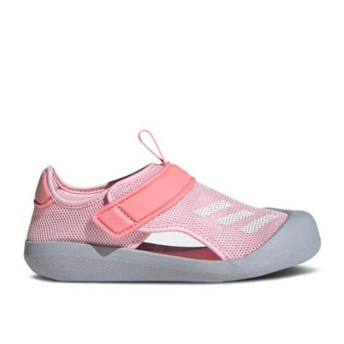【 ADIDAS ALTAVENTURE J 'CLEAR PINK GREY' / CLEAR PINK CLOUD WHITE SUPER POP 】 アディダス ピンク 白色 ホワイト ジュニア キッズ ベビー マタニティ スニーカー|スニケス