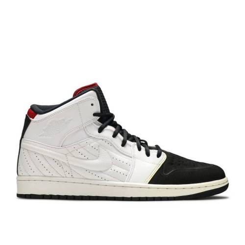 【 AIR JORDAN JORDAN 1 RETRO '99 'WHITE' / WHITE GYM RED BLACK 】 ナイキ 白色 ホワイト 赤 レッド 黒色 ブラック エアジョーダン スニーカー メンズ｜スニケス