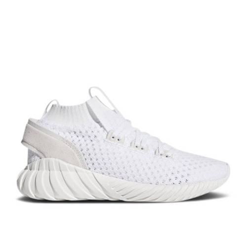 【 ADIDAS WMNS TUBULAR DOOM SOCK PRIMEKNIT 'CORE WHITE' / CORE WHITE FOOTWEAR WHITE TRACE 】 アディダス チューブラ コア 白色 ホワイト スニーカー レディース