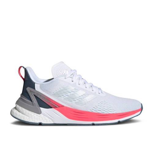 【 ADIDAS WMNS RESPONSE SUPER \u0027WHITE POWER PINK\u0027 / CLOUD WHITE SILVER METALLIC 】 アディダス 受け答え 力強さ 白いこと 白いこと しろがね色 しろがね色 スニーカー レディース