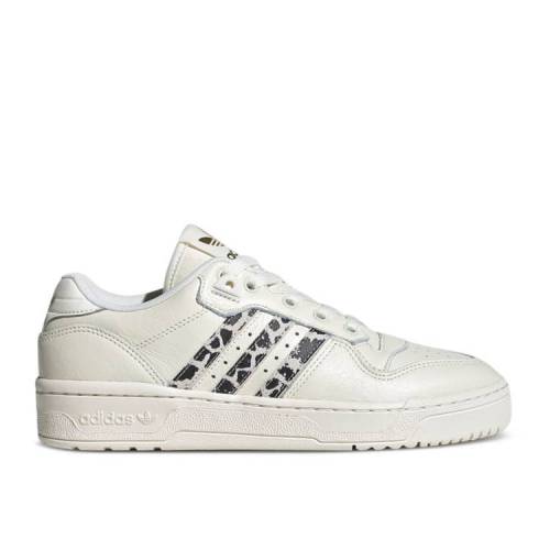【 ADIDAS WMNS RIVALRY LOW \u0027ANIMAL PRINT STRIPES\u0027 / OFF WHITE BLISS OFF WHITE 】 アディダス 白いこと 白いこと スニーカー レディース